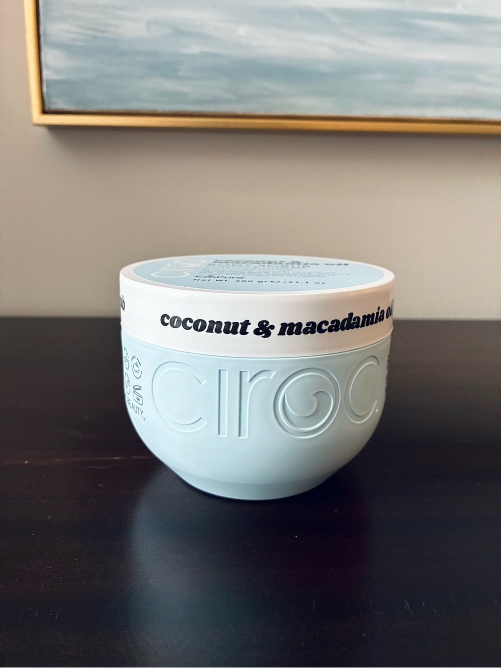 CIROA Body Scrub Coconut and Macadamia Oil, NWT, 15.8oz - Picture 2 of 12
